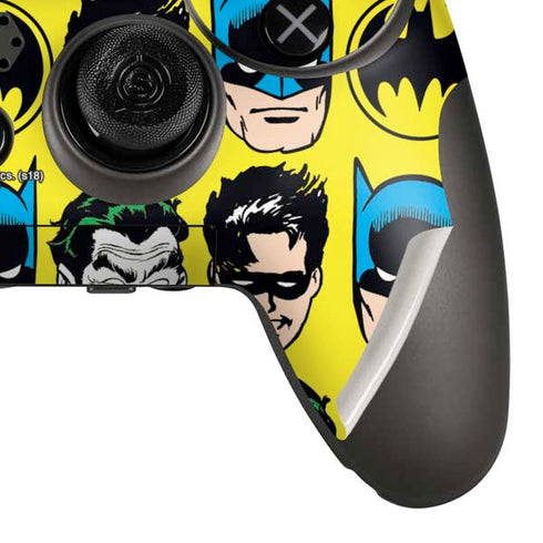 DC Comics Batman Vintage Character Pattern - Joker and Robin PlayStation Scuf Vantage 2 Controller Skin